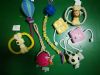 rope + latex pet toys dog interactive toys